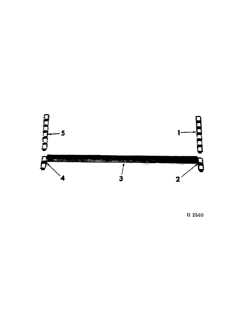 Схема запчастей Case IH 275 - (L-06) - APRON CHAIN, REGULAR, STANDARD TYPE, APRON CHAIN 