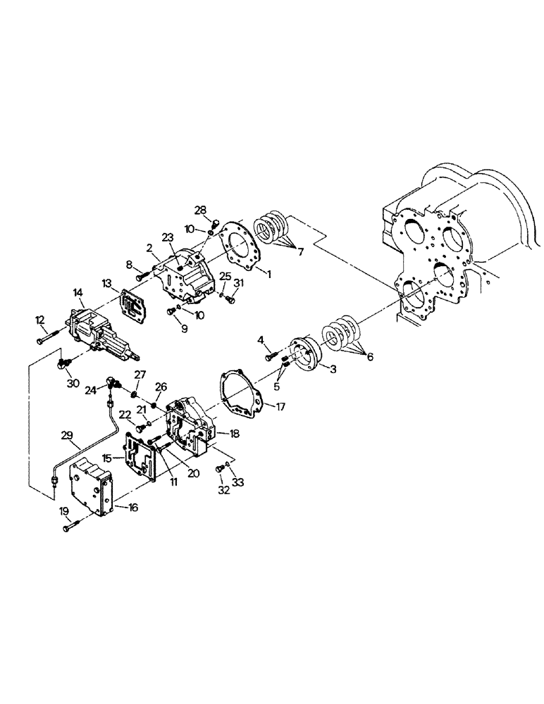 Схема запчастей Case IH STEIGER - (04-28) - TRANSMISSION ASSEMBLY (04) - Drive Train