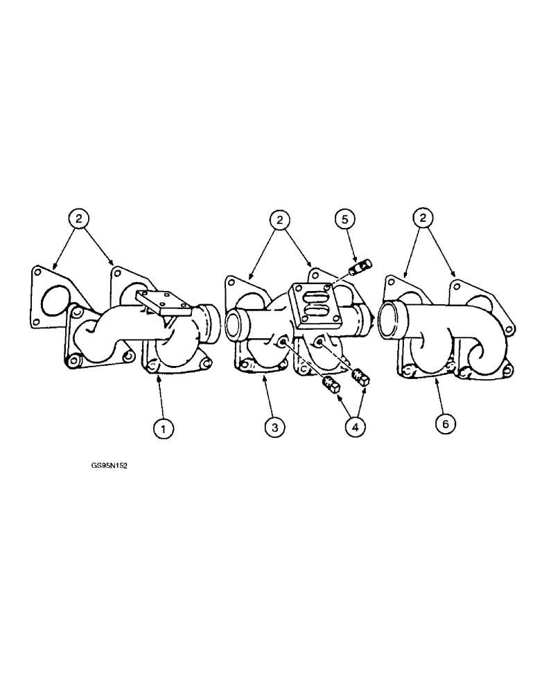 Схема запчастей Case IH DT-429 - (9-72) - EXHAUST SYSTEM 