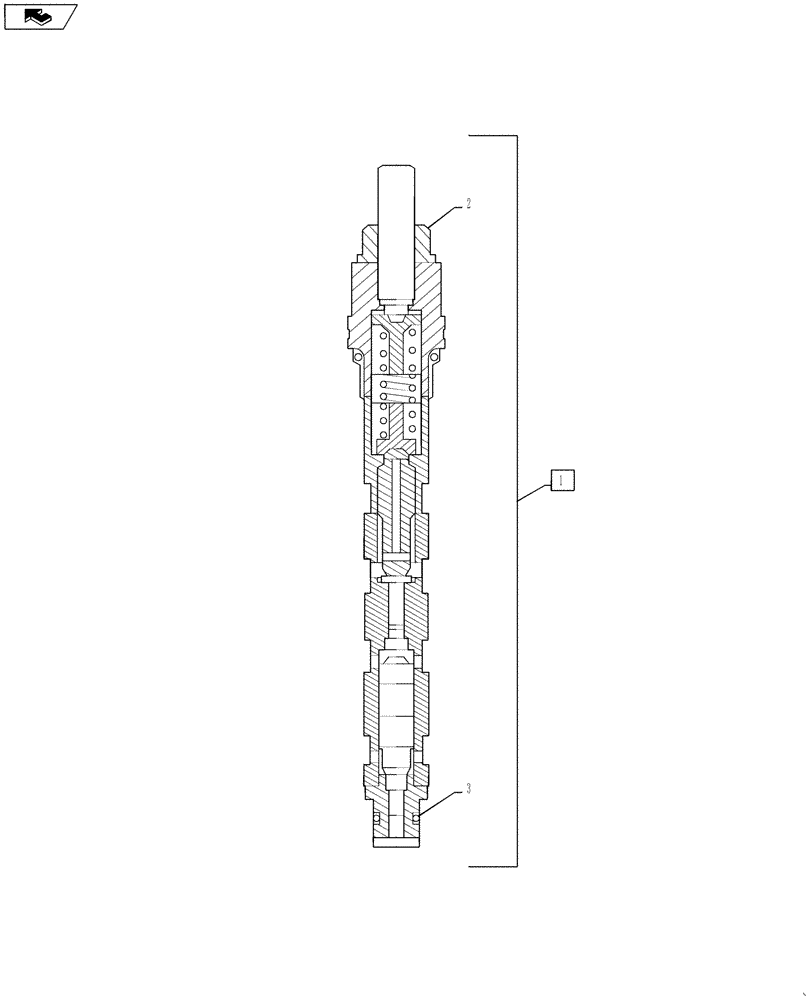 Схема запчастей Case IH 3330 - (29.100.09[07]) - HYDROSTATIC PUMP, PRESSURE OVERRIDE VALVE, BSN YCT032640 (29) - HYDROSTATIC DRIVE