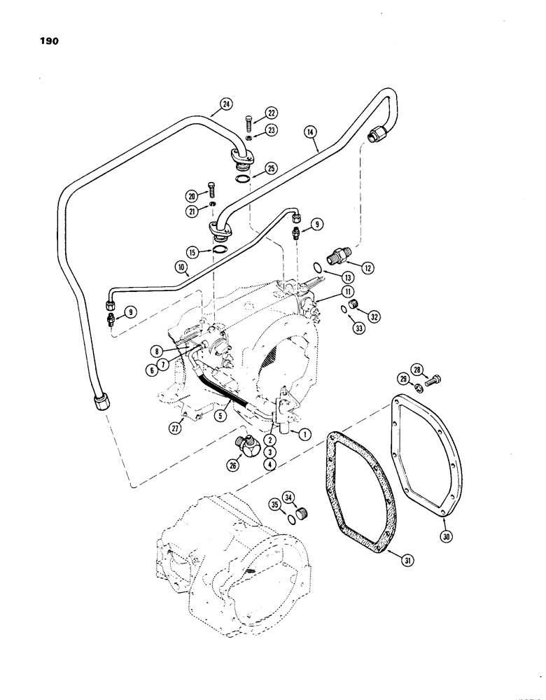 Схема запчастей Case IH 1270 - (190) - HYDRAULICS, RIGHT HAND STANDARD REMOTES, WITH OPTIONAL LEFT HAND REMOTE CIRCUITRY (08) - HYDRAULICS