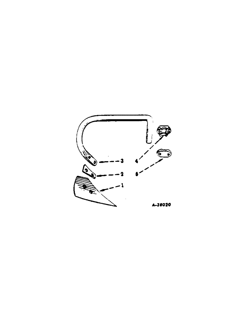 Схема запчастей Case IH 511 - (W-06[A]) - JOINTER, ONE PIECE BLADE, ONE PER FURROW 