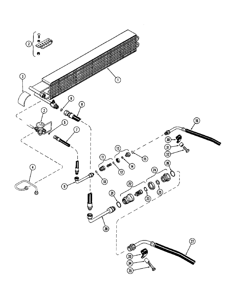 Схема запчастей Case IH 2470 - (300) - CAB, PLENUM WITH AIR CONDITIONER, LOWER, USED PRIOR TO CAB SERIAL NO. 7813600 (09) - CHASSIS/ATTACHMENTS