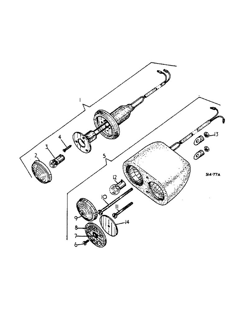 Схема запчастей Case IH 2500 - (08-32) - FENDER WIRING AND LIGHTS, TRACTORS W/FLAT TOP FENDERS, 574 S/N 101685 AND UP, 2500 S/N 100017 AND UP (06) - ELECTRICAL