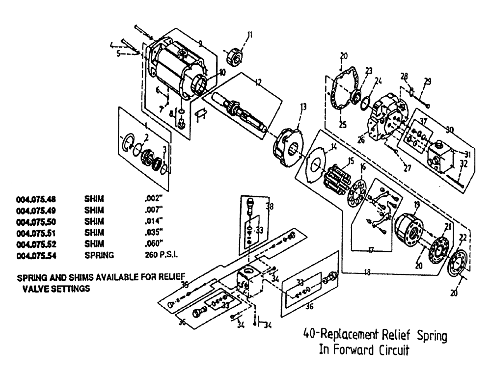 Схема запчастей Case IH 7700 - (B03[17]) - HYDRAULIC MOTOR {TRACTION} Hydraulic Components & Circuits