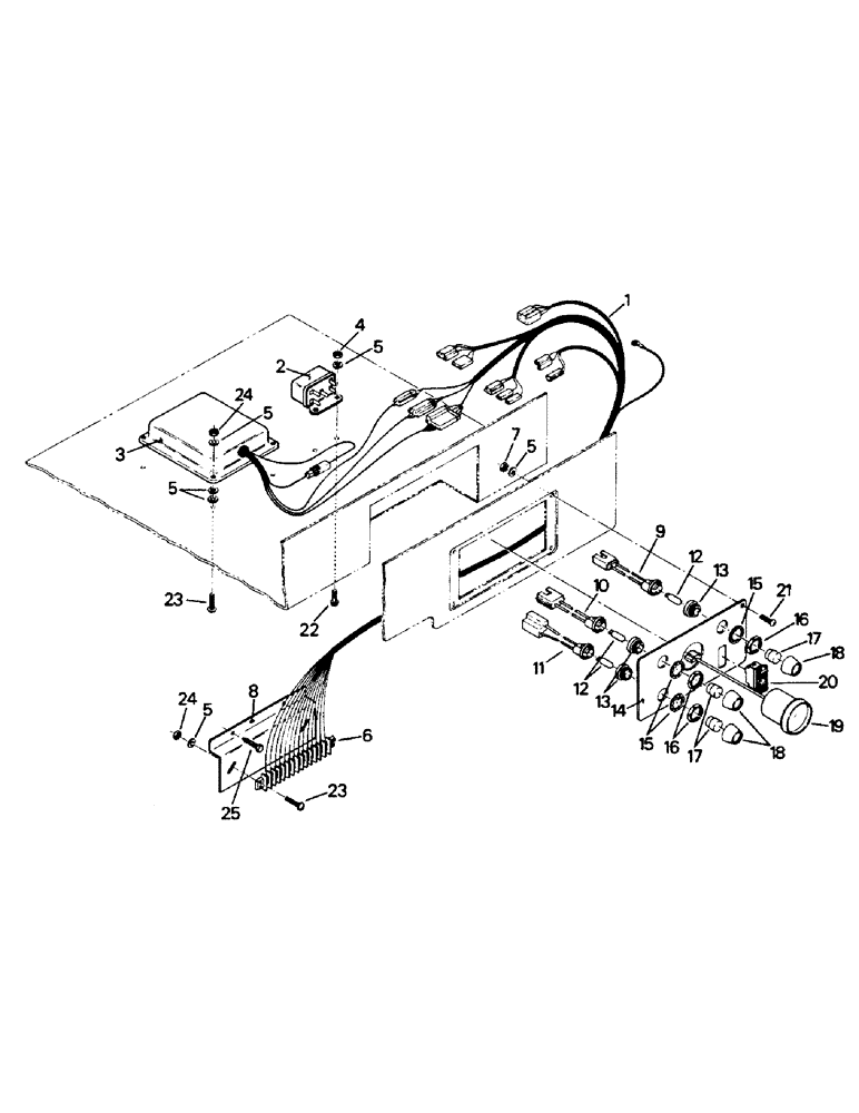 Схема запчастей Case IH PTA310 - (10-03) - PTO II CONTROLS Options & Miscellaneous