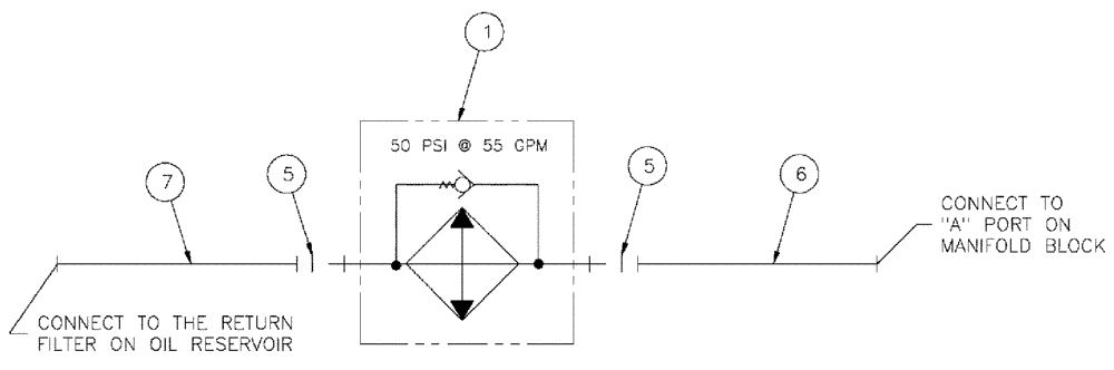 Схема запчастей Case IH TITAN 4520 - (06-006) - HYDRAULIC COOLER GROUP (07) - HYDRAULICS