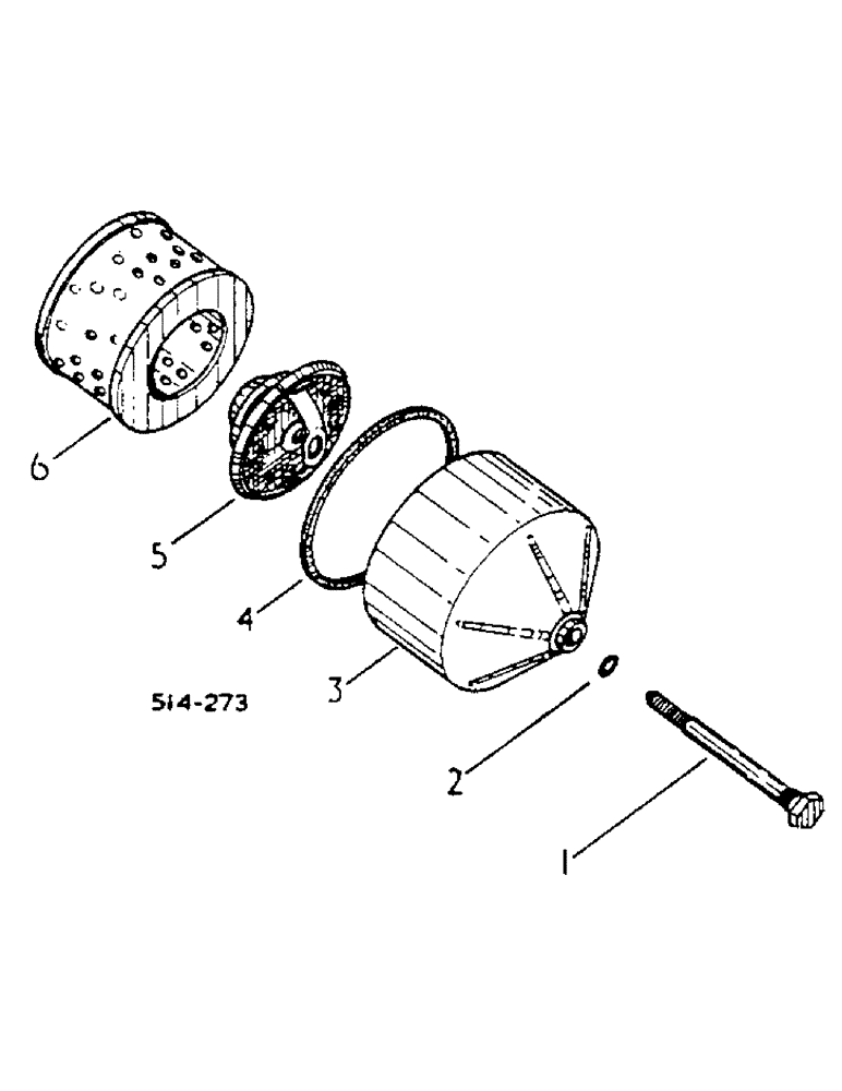 Схема запчастей Case IH 2400 - (10-19) - OIL FILTER (07) - HYDRAULICS