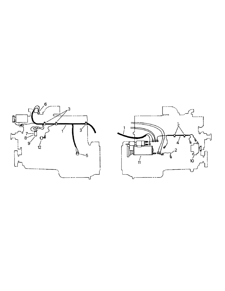 Схема запчастей Case IH KM-360 - (02-04) - ENGINE ELECTRICAL, CUMMINS 855 ENGINE (06) - ELECTRICAL