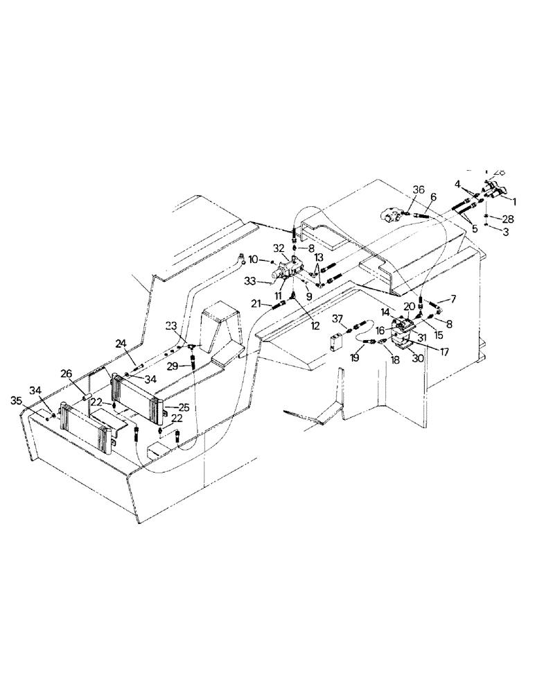 Схема запчастей Case IH ST220 - (10-50) - HYDRAULIC MOTOR KITS, WITH EARLY STYLE SOLENOID VALVE, BEFORE SEPT 83 (19) - OPTIONS