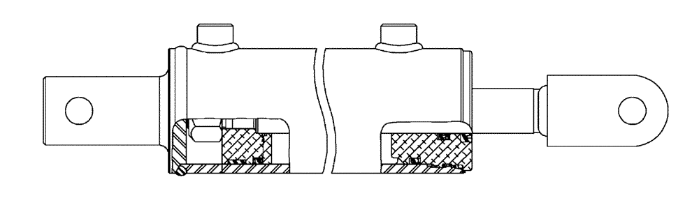 Схема запчастей Case IH FLX810 - (07-004) - CYLINDER, OUTER BOOM FOLD, 70’ Hydraulic Components