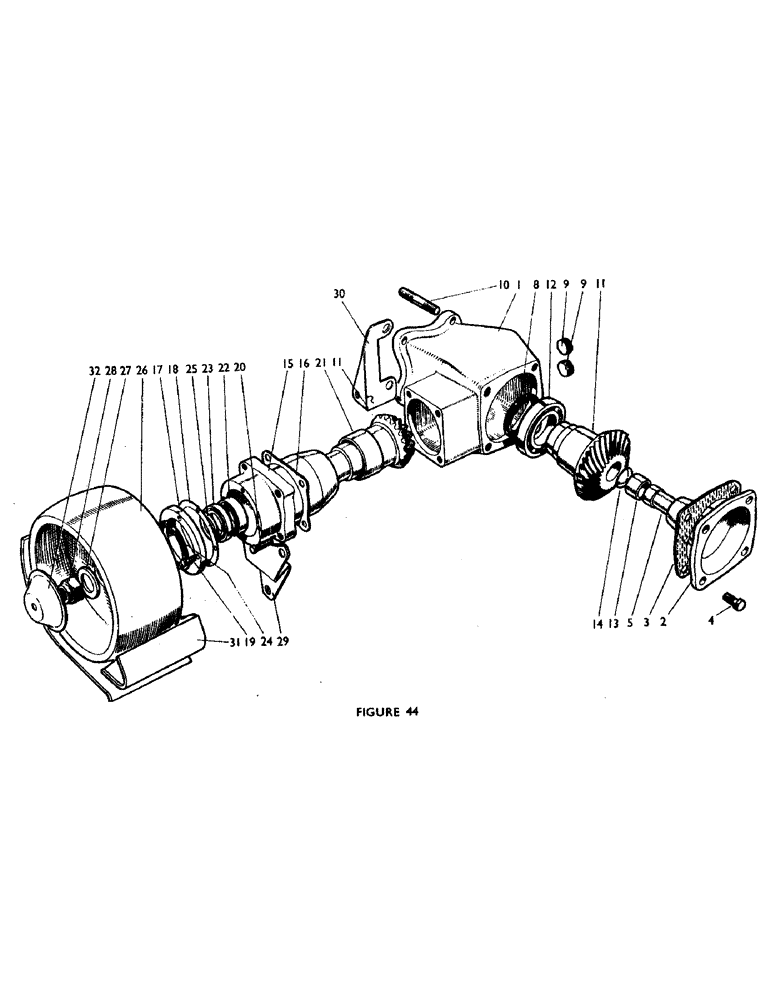 Схема запчастей Case IH 880UE - (66) - BELT PULLEY (U413), (U440), (OPTIONAL EQUIPMENT) Auxiliary Drive Units