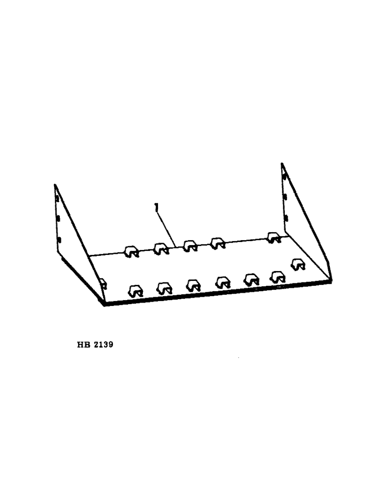 Схема запчастей Case IH 2250 - (E-07) - TINE COVER Invalid section