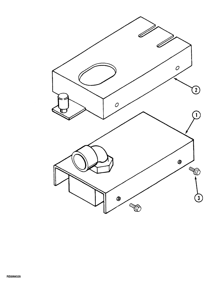 Схема запчастей Case IH AFS - (02-50) - PACKAGE - BY-PASS MOISTURE SENSOR (2100 & 2300 SERIES COMBINES WITH 2000 MONITOR SYSTEM) (88) - ACCESSORIES