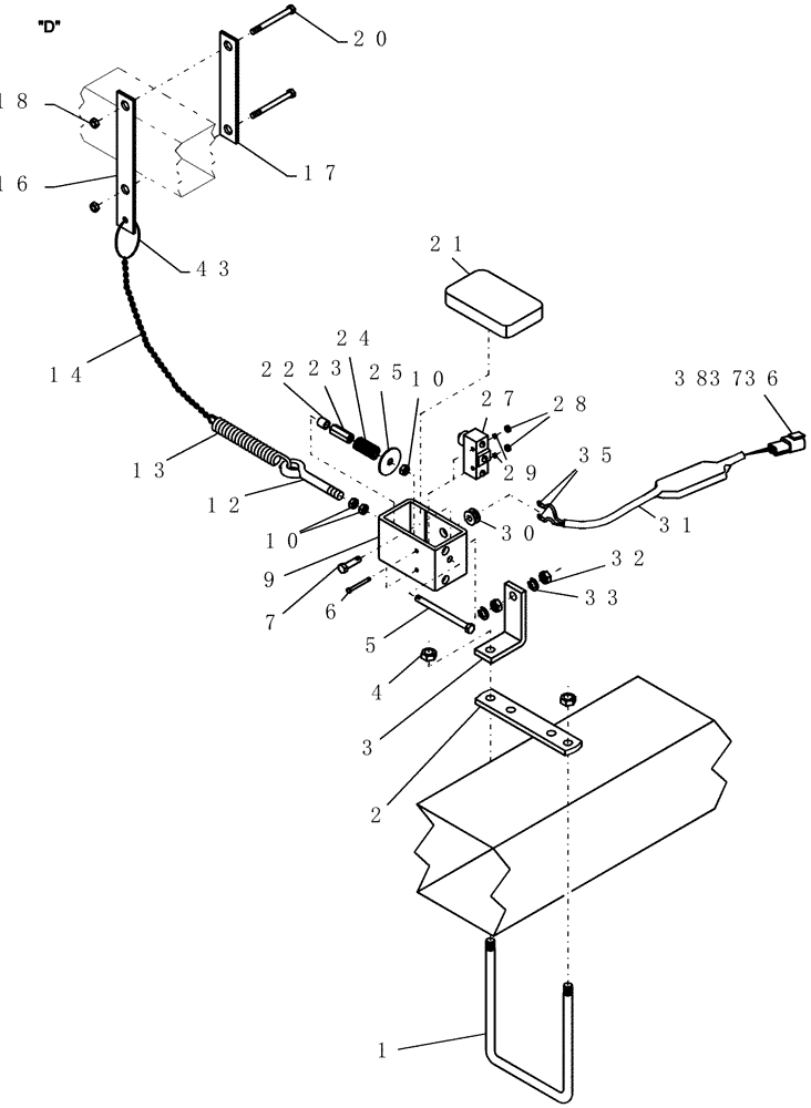 Схема запчастей Case IH ATX - (10-80) - REMOTE SWITCH (09) - CHASSIS/ATTACHMENTS