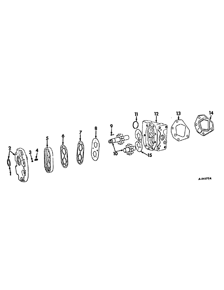 Схема запчастей Case IH 1586 - (10-11) - HYDRAULIC, HYDRAULIC PUMP, 12 GPM AND 15 GPM, CESSNA, 1586 TRACTOR WITH SERIAL NO. 20999 AND BELOW (07) - HYDRAULICS