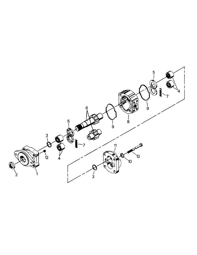 Схема запчастей Case IH KP-525 - (08-06) - HYDRAULIC PUMP ASSEMBLY (07) - HYDRAULICS