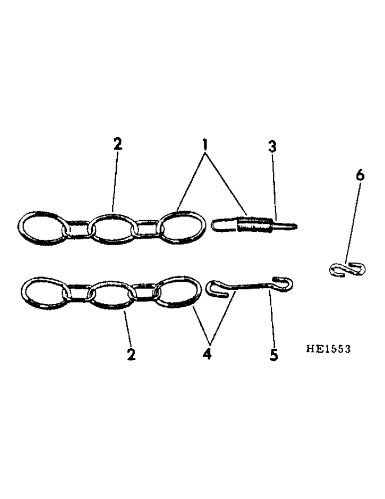 Схема запчастей Case IH 510 - (A-62) - DRAG CHAIN 