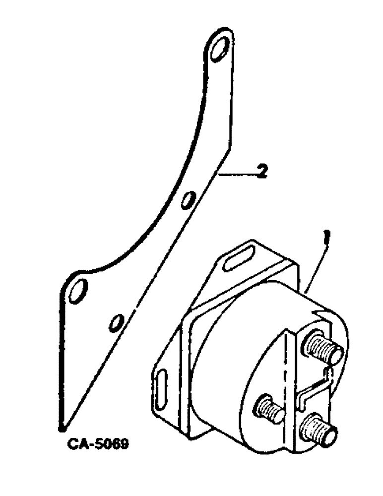 Схема запчастей Case IH 915 - (08-23) - ELECTRICAL, MAGNETIC SWITCH, DIESEL ENGINE (06) - ELECTRICAL