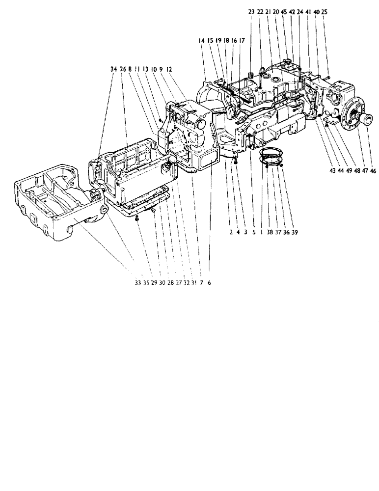 Схема запчастей Case IH 880A - (106) - MAIN FRAME AND COVERS (12) - CHASSIS