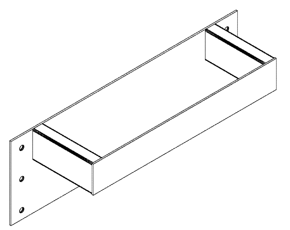 Схема запчастей Case IH 4330 - (10-001) - FRAME EXTENSION, 12” Options