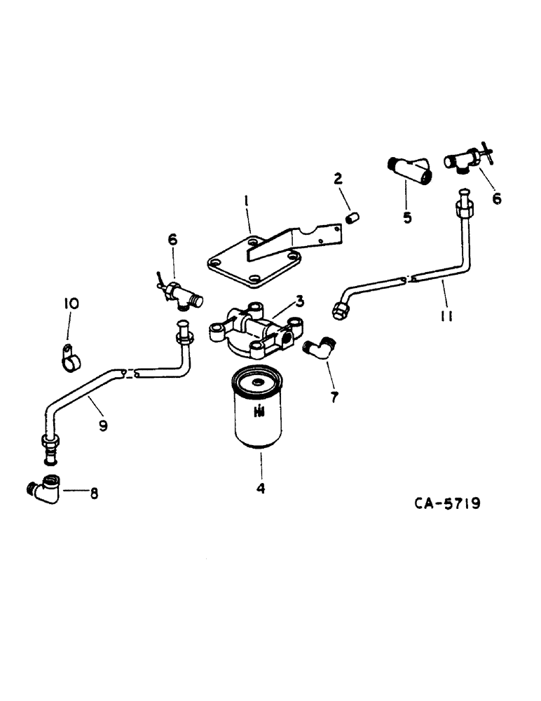 Схема запчастей Case IH 1460 - (06-013) - COOLANT FILTER - CONDITIONER Cooling