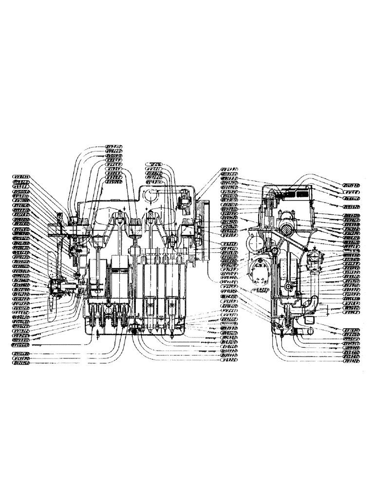 Схема запчастей Case IH DV-SERIES - (005) - ENGINE ASSEMBLY (02) - ENGINE