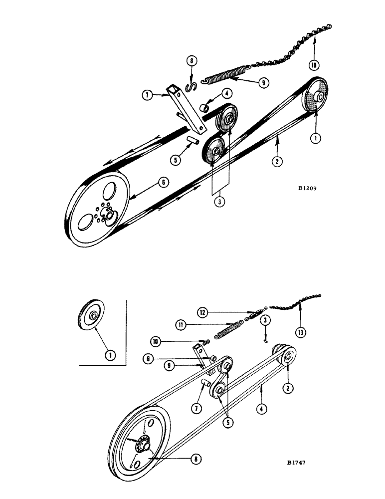 Схема запчастей Case IH 1060 - (016) - REEL DRIVE (58) - ATTACHMENTS/HEADERS