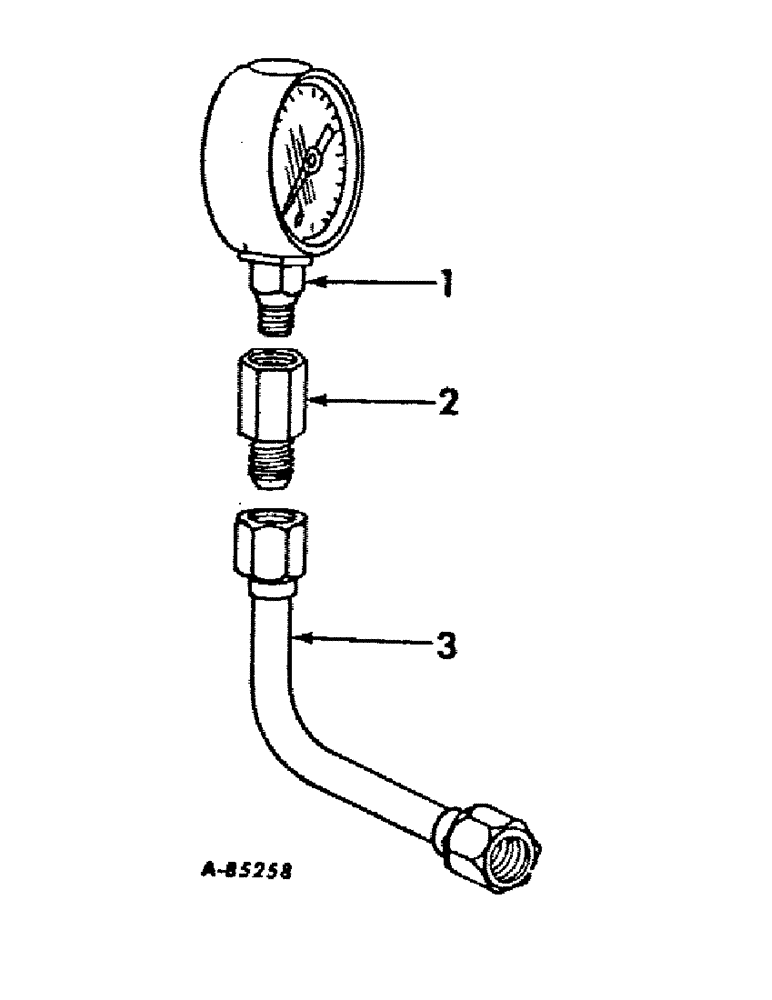 Схема запчастей Case IH 241 - (A-39) - HYDRAULIC OIL PRESSURE GAGE (35) - HYDRAULIC SYSTEMS