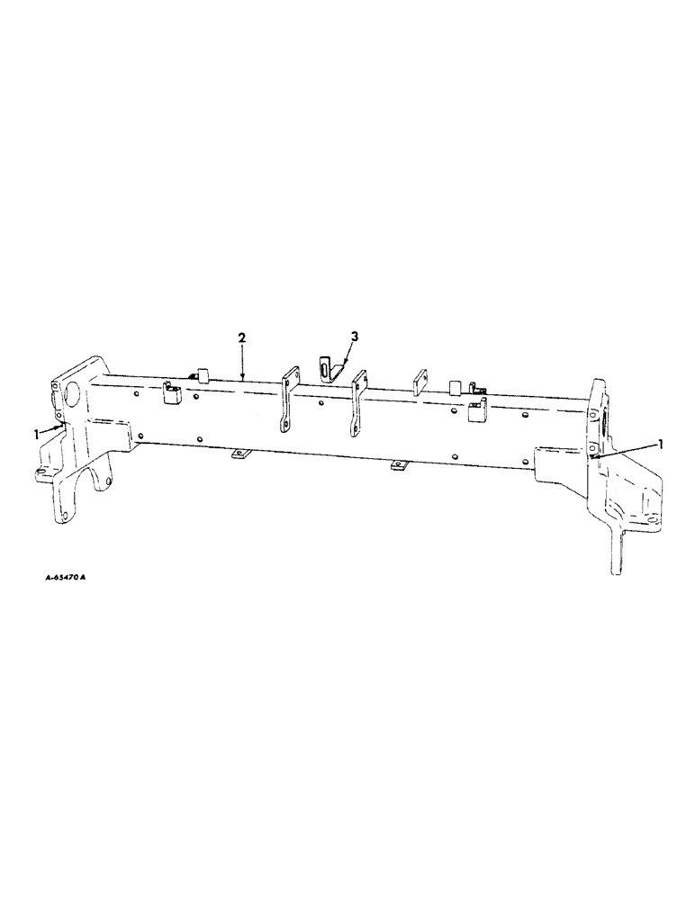 Схема запчастей Case IH 414 - (031) - MAIN AXLE SUPPORT (25) - FRONT AXLE SYSTEM