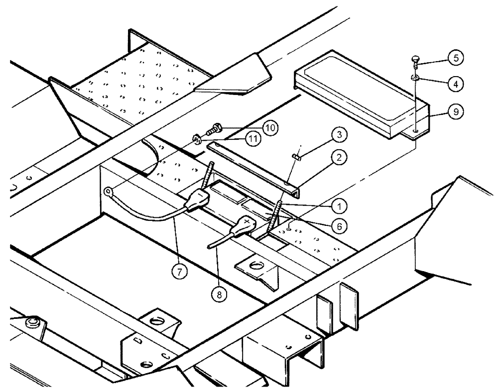 Схема запчастей Case IH 3185 - (03-039) - BATTERY PACKAGE (01) - ENGINE