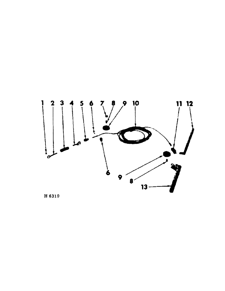 Схема запчастей Case IH 201 - (A-106) - REEL RAISING CABLE AND BRACES, CANVAS AND PEA BAR PLATFORM, NOT AUGER PLATFORM (58) - ATTACHMENTS/HEADERS