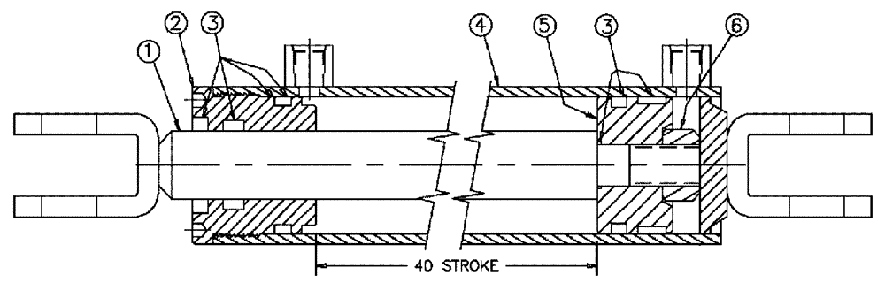 Схема запчастей Case IH 3185 - (07-002) - BOOM HEIGHT Cylinders