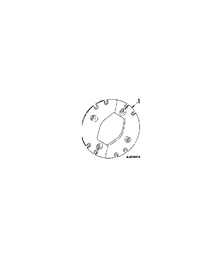 Схема запчастей Case IH 756 - (L-10[A]) - WHEELS AND WHEEL WEIGHTS, REAR WHEEL WEIGHTS, SPLIT TYPE, FARMALL TRACTORS Wheels & Wheel Weights