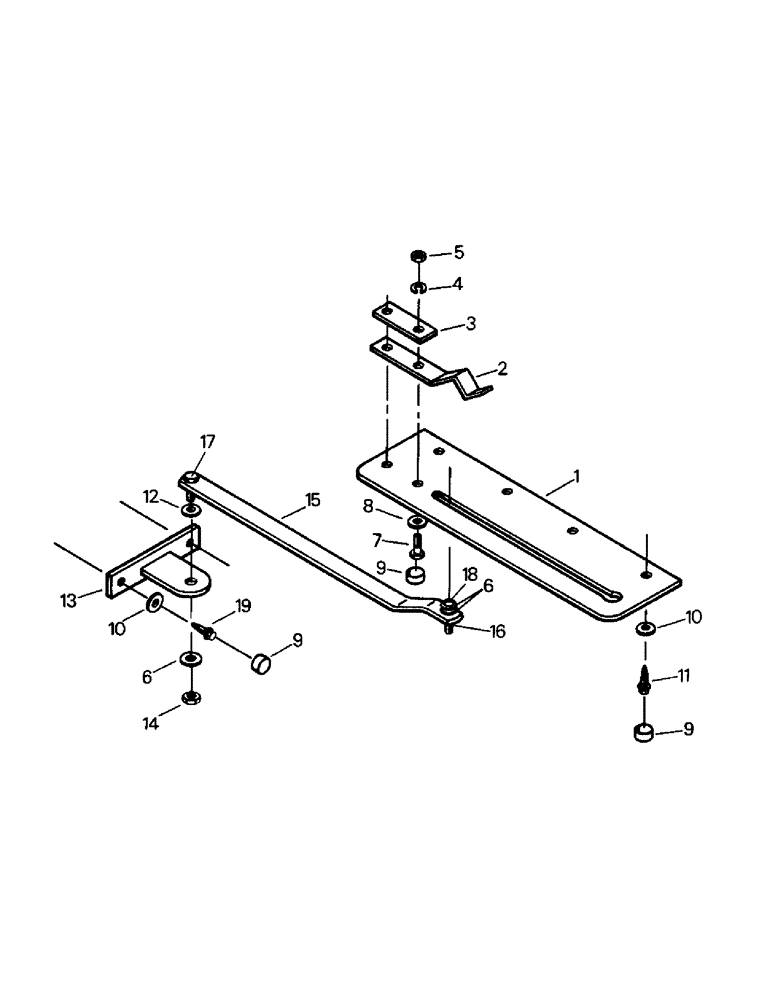 Схема запчастей Case IH ST250 - (01-06) - DOOR STOP ASSEMBLY (10) - CAB