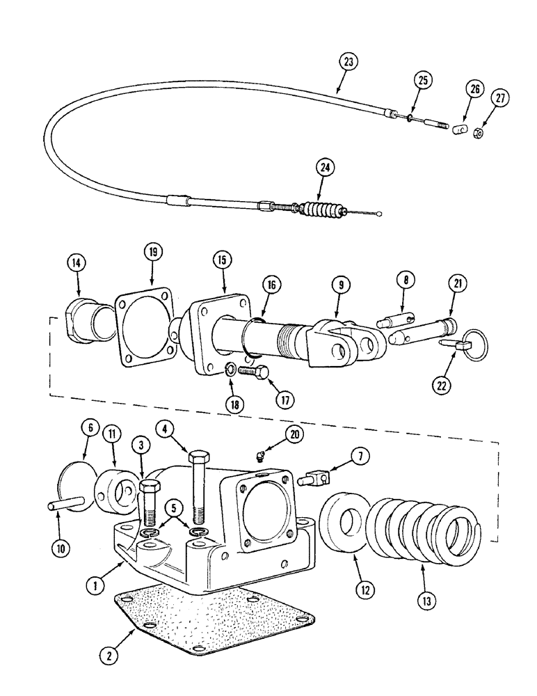 Схема запчастей Case IH 1494 - (9-370) - SINGLE RATE SENSING UNIT (09) - CHASSIS/ATTACHMENTS