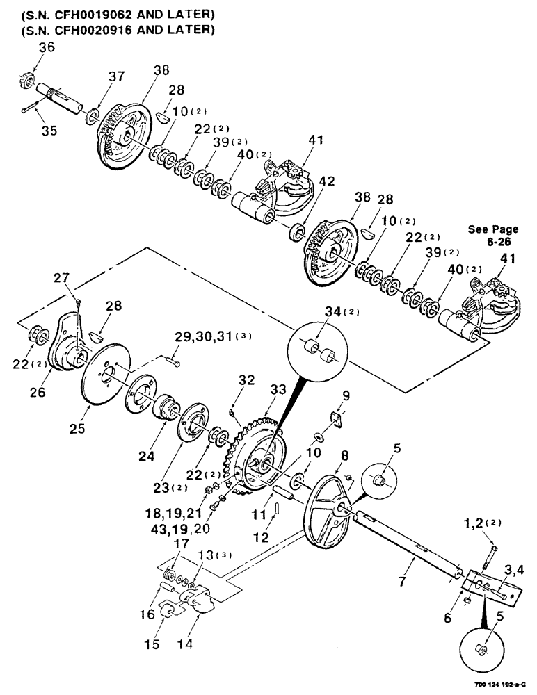 Схема запчастей Case IH 8530 - (6-20) - KNOTTER CONTROL ASSEMBLY (HFI) (S.N. CFH0019062 AND LATER), (S.N. CFH0020916 AND LATER) (14) - BALE CHAMBER