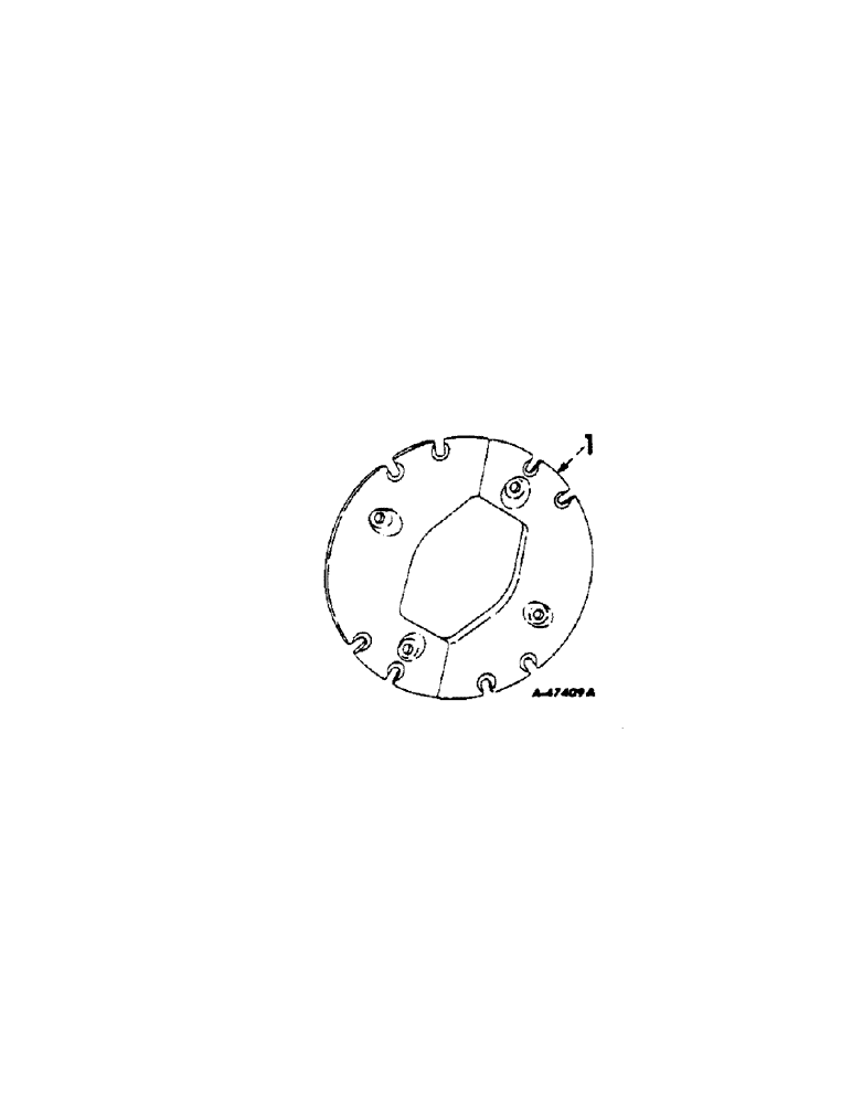 Схема запчастей Case IH 2806 - (L-12[A]) - WHEELS & WHEEL WEIGHTS, REAR WHEEL WEIGHTS, SPLIT TYPE Wheels & Wheel Weights