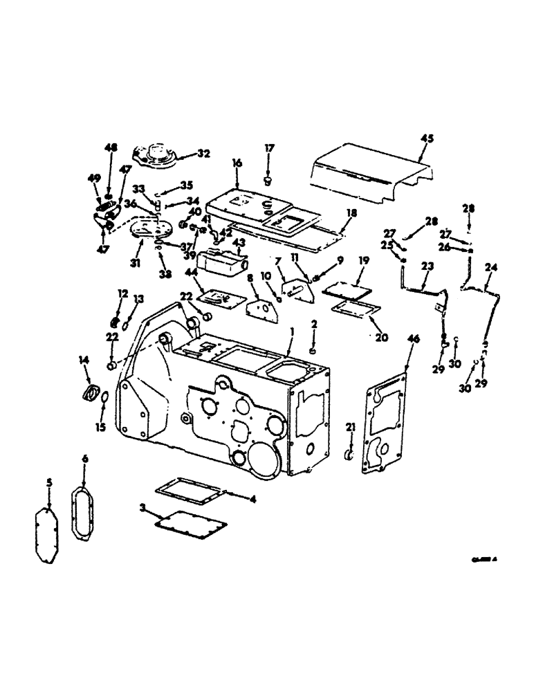 Схема запчастей Case IH 474 - (07-02) - HYDROSTATIC DRIVE HOUSING, CONTROL, CAM. MULTI VALVE (04) - Drive Train