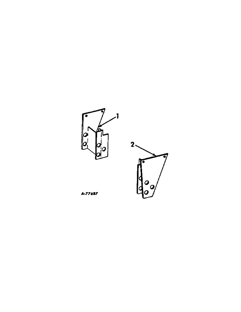 Схема запчастей Case IH 37 - (B-61[A]) - HIGH CLEARANCE ATTACHMENT WHEN ORDERED 