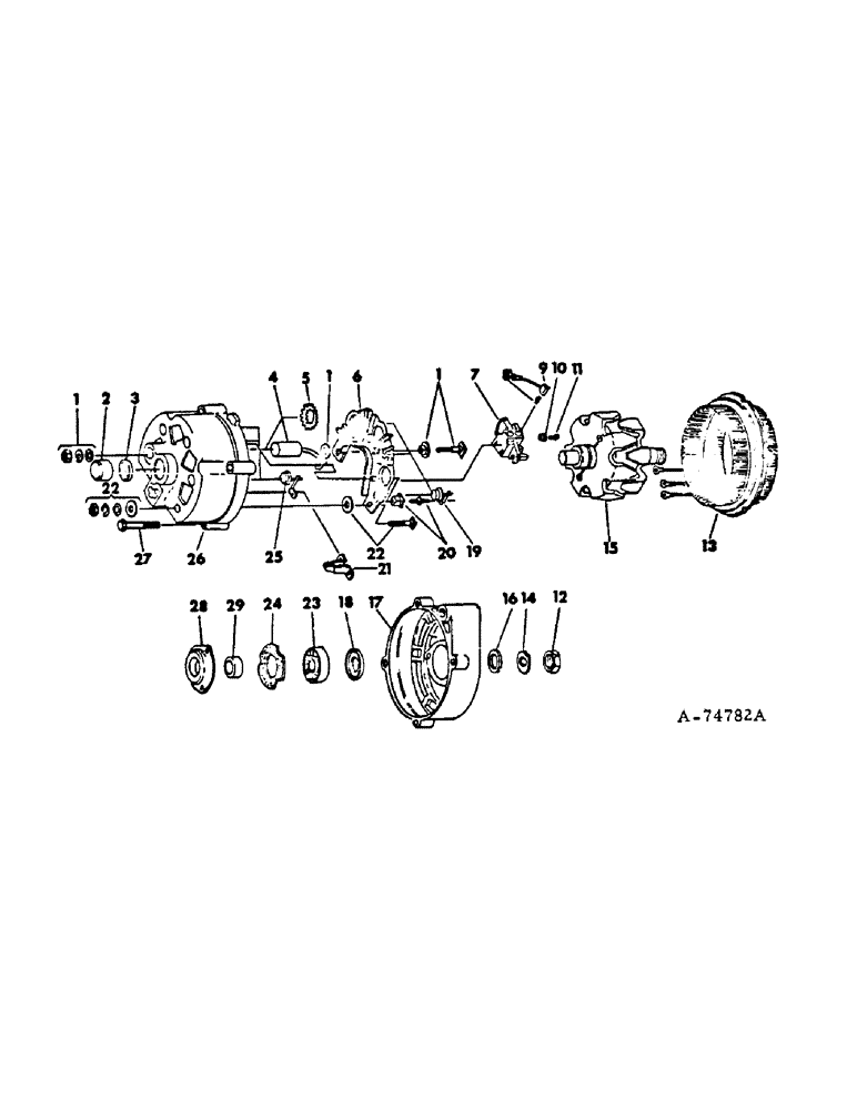 Схема запчастей Case IH 622 - (G-04) - ELECTRICAL SYSTEM, ALTERNATOR GENERATOR, DELCO-REMY (06) - ELECTRICAL SYSTEMS