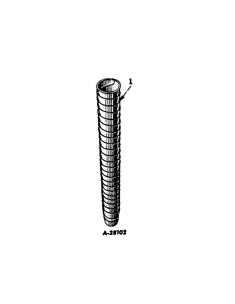 Схема запчастей Case IH 184 - (A-27[A]) - SEED TUBE 