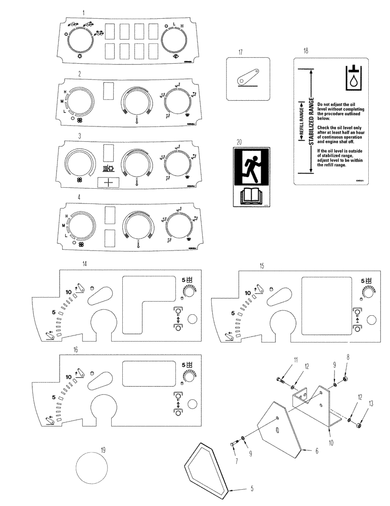 Схема запчастей Case IH STX275 - (09-53) - DECALS (09) - CHASSIS