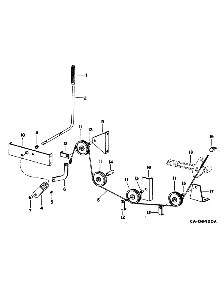 Схема запчастей Case IH 1460 - (26-16) - GRAIN TANK, GRAIN TANK UNLOADER CONTROL, S/N 22001 AND ABOVE Grain Tank