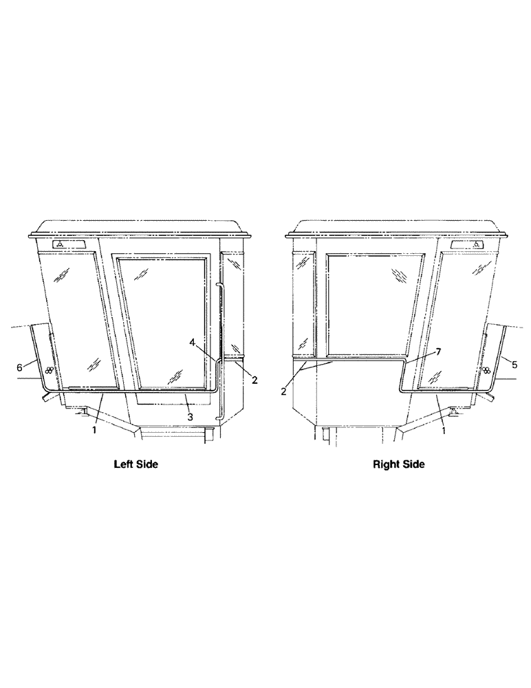 Схема запчастей Case IH STEIGER - (09-05) - STRIPING DECALS (13) - DECALS