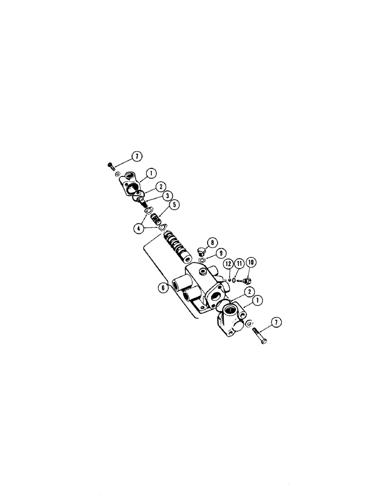 Схема запчастей Case IH 660 - (292[B]) - A37980 HYDROSTATIC STEERING VALVE 