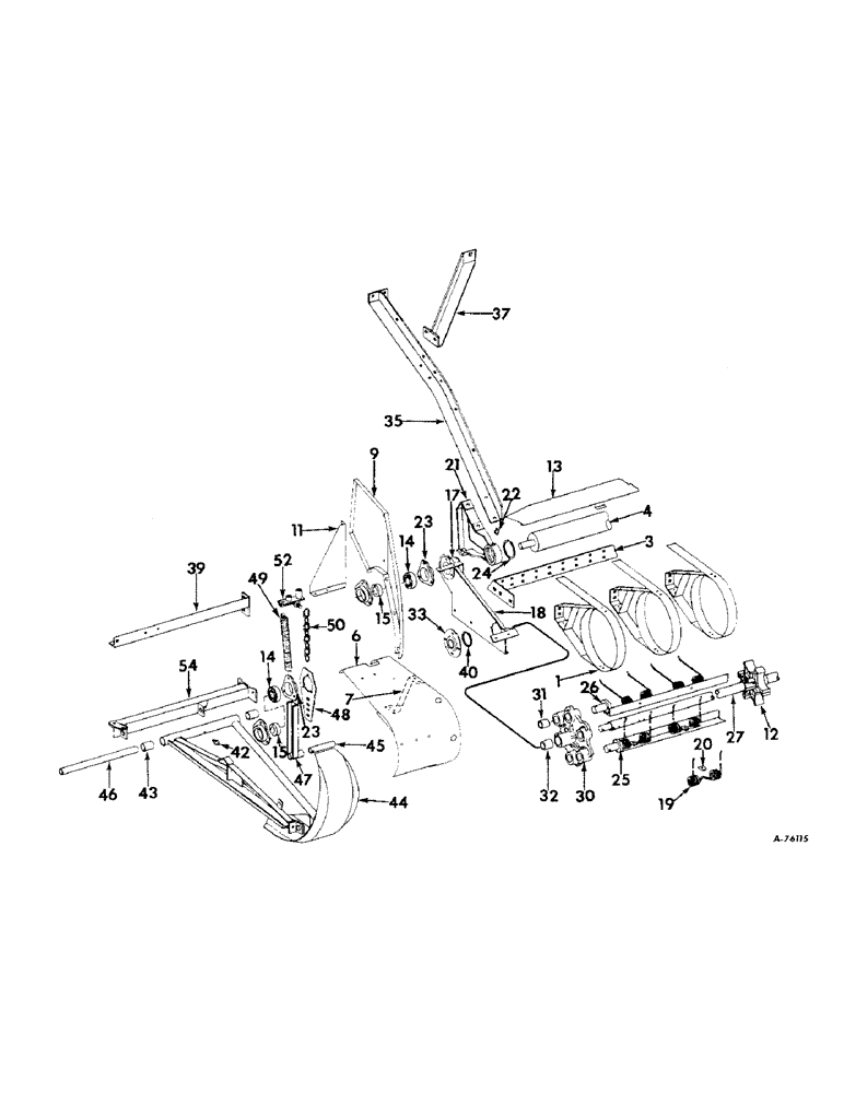 Схема запчастей Case IH 82 - (14) - WINDROW PICKUP ATTACHMENT (58) - ATTACHMENTS/HEADERS