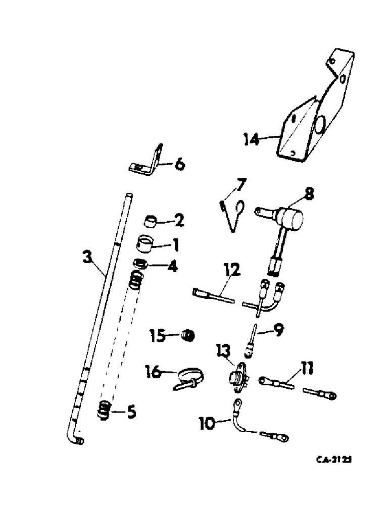 Схема запчастей Case IH 615 - (10-15) - HYDRAULICS, REVERSE DRIVE LOCKOUT (07) - HYDRAULICS