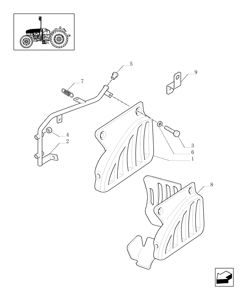 Схема запчастей Case IH JX1060C - (1.83.0[05]) - HOODS (08) - SHEET METAL