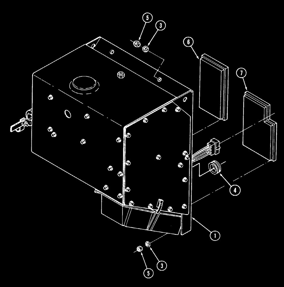 Схема запчастей Case IH 9210 - (9-093A) - CAB AIR CONDITIONER AND HEATER MODULE, P.I.N. JEE0031850 AND AFTER (09) - CHASSIS/ATTACHMENTS